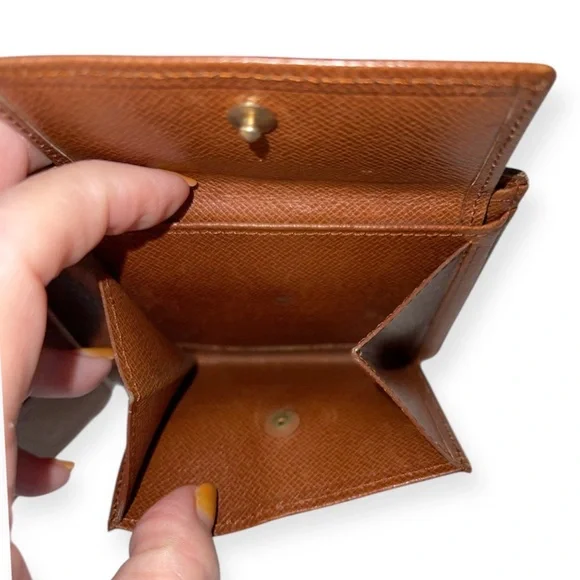 LOUIS VUITTON Monogram Portefeuille Marco Wallet Vintage Bifold Coin Pocket EUC - Picture 10 of 14